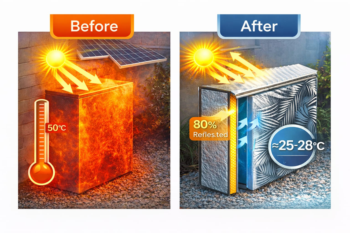 Battery Solar Covers Australia | Protect Batteries From Heat