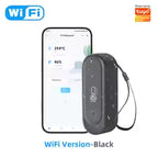 Tuya WiFi/Zigbee Smart Temperature Humidity Sensor Outdoor IP65 Waterproof APP Remote Monitoring Works With Alexa Google Home